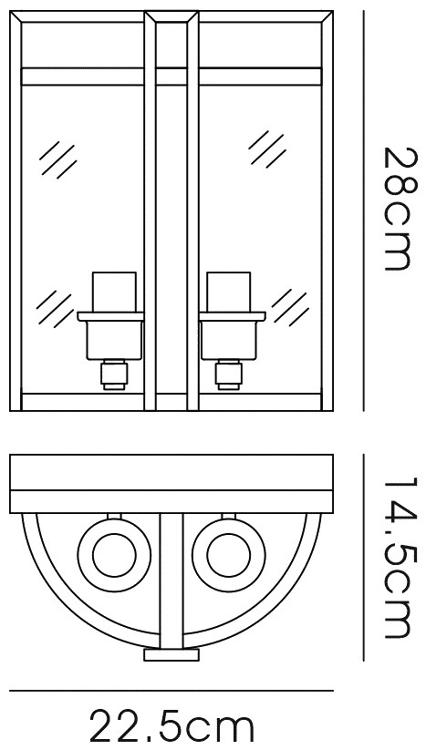 Eaton Antique Brass Wall Lights Diyas Flush Wall Lights